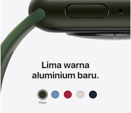 Warna Apple Watch Series 7